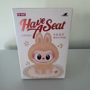 Pop Mart The Monsters Have A Seat Ququ Labubu Plush Blind Box Pendant